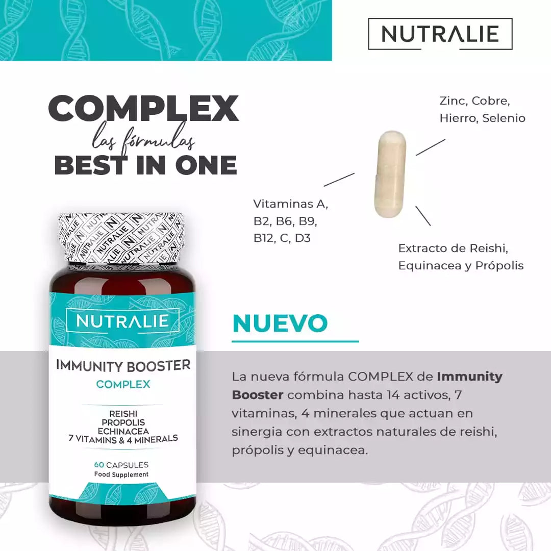 Immunity Booster Complex - 60 cápsulas - Nutralie