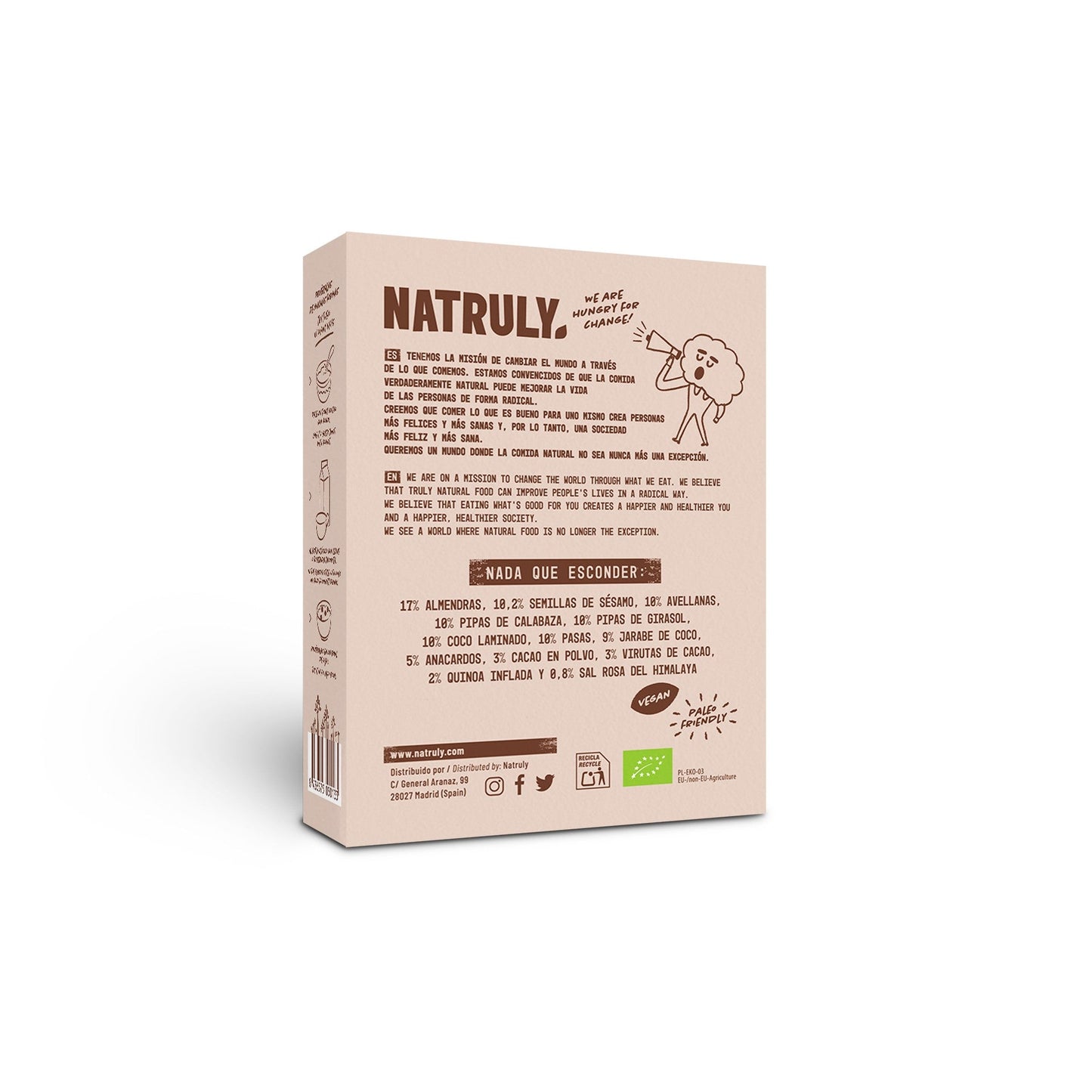 Granola de Cacao Grain Free | BIO | 325g