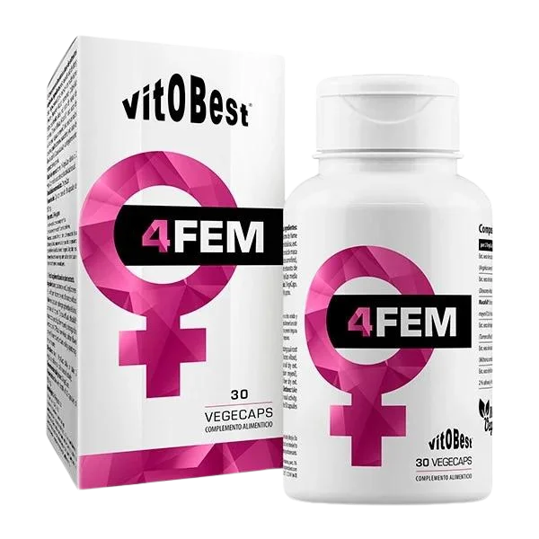 4FEM - 30 cápsulas vegetales - Vitobest