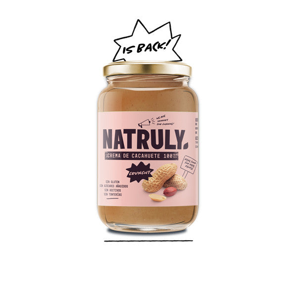 Crema de Cacahuetes Crunchy 100%