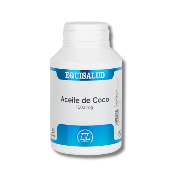 Aceite de coco 1000 mg ECO - 120 perlas - Equisalud