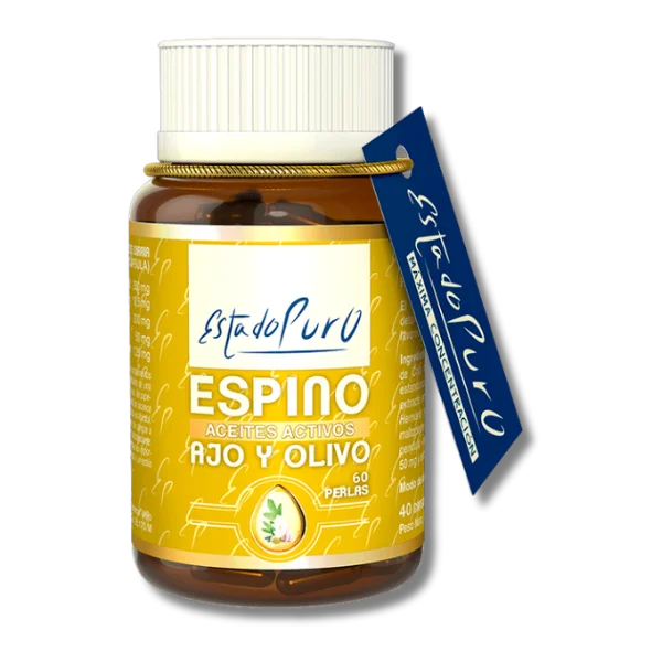 Estado Puro espino ajo y olivo - 60 perlas - Tongil
