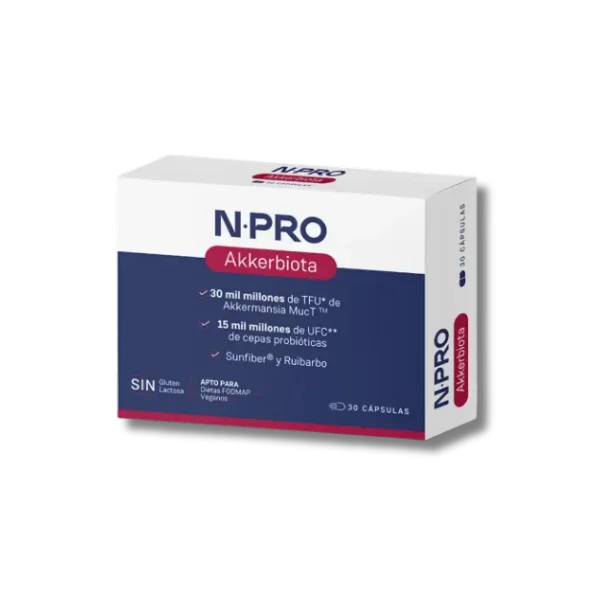 Akkerbiota - 30 cápsulas - NPro