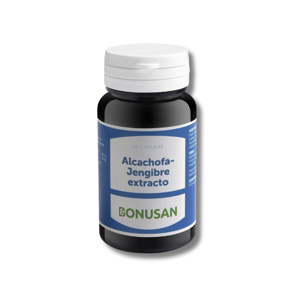 Alcachofa-Jengibre Extracto - 60 cápsulas - Bonusan
