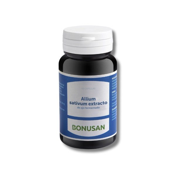 Allium Sativum Extracto Ajo Fermentado - 60 cápsulas - Bonusan