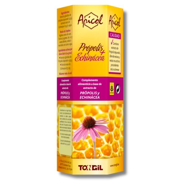 Apicol Extracto Propolis Y Equinacea - 60 ml - Tongil