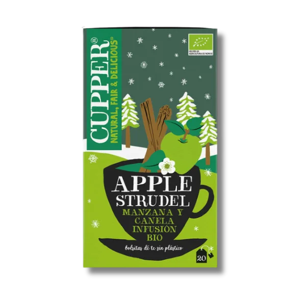 Infusión apple strudel - 20 bolsas - Cupper