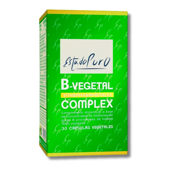 Estado Puro B-Vegetal Complex - 30 cápsulas - Tongil