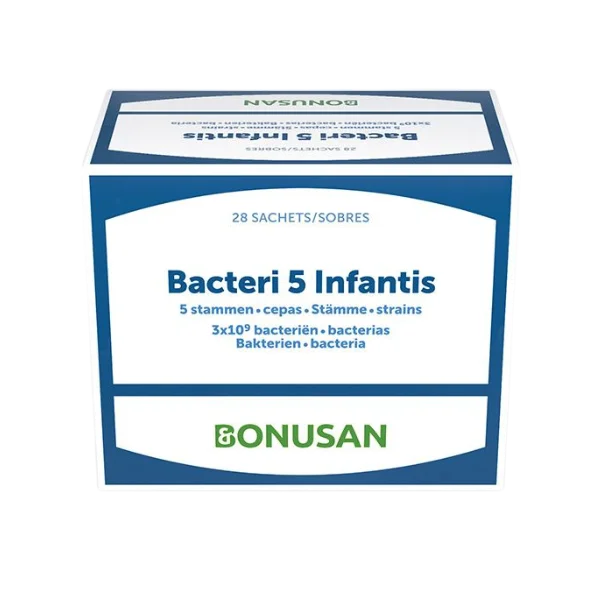 Bacteri 5 infantis - 28 sobres - Bonusan