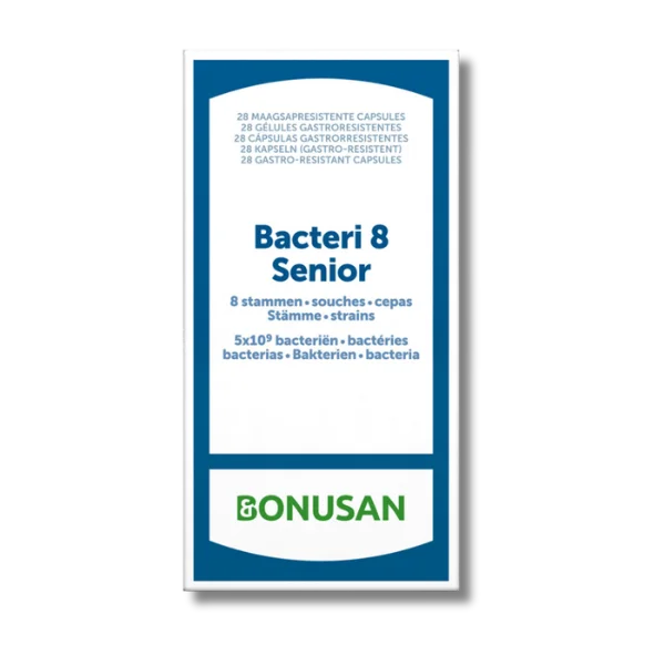 Bacteri 8 Senior (Extensis) - 28 cápsulas - Bonusan