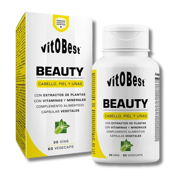 Beauty (Cabello, piel y uñas) - 60 cápsulas - Vitobest