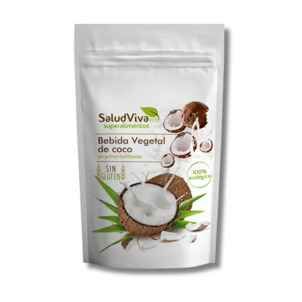Leche de coco en polvo liofilizada BIO - 200 gramos - Salud Viva
