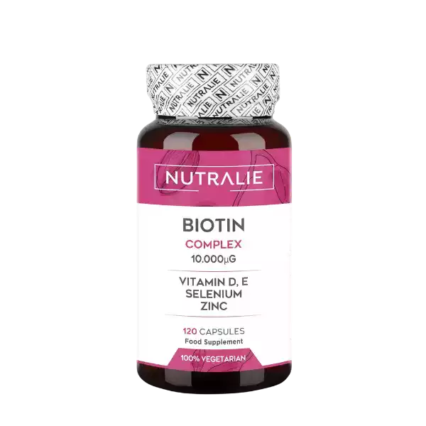 Biotina Complex - 120 cápsulas - Nutralie