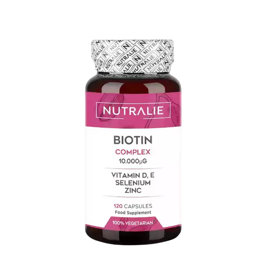 Biotina Complex - 120 cápsulas - Nutralie