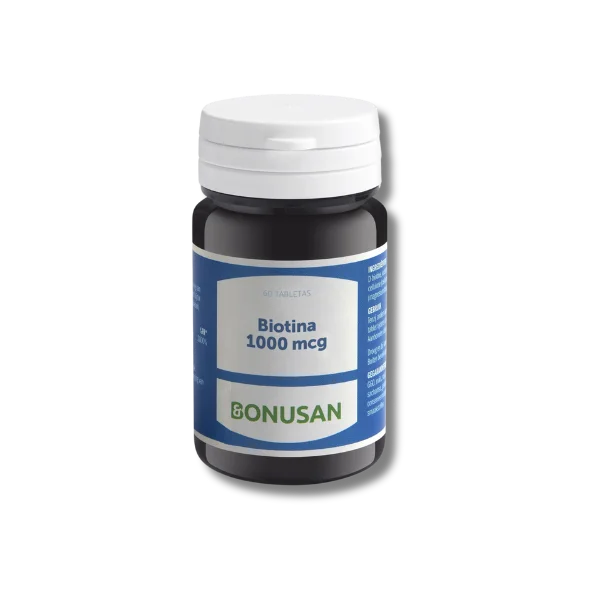 Biotina 1000 mcg - 60 comprimidos- Bonusan