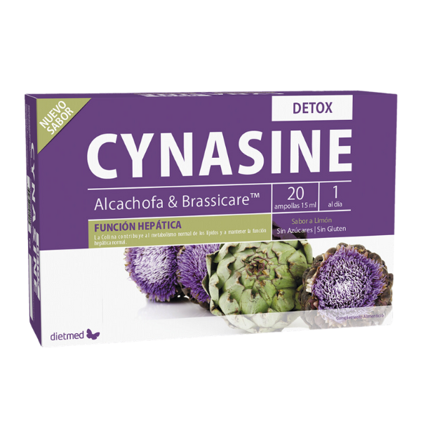 CYNASINE DETOX - 20 ampollas - Dietmed