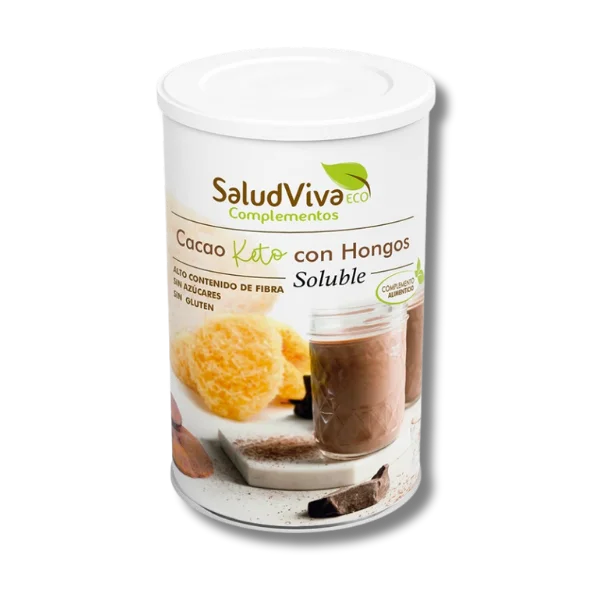 Cafe soluble keto con hongos (ECO) - 150 gramos - Salud Viva