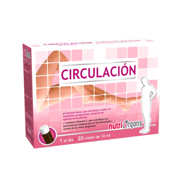 Nutriorgans circulación - 20 viales - Tongil