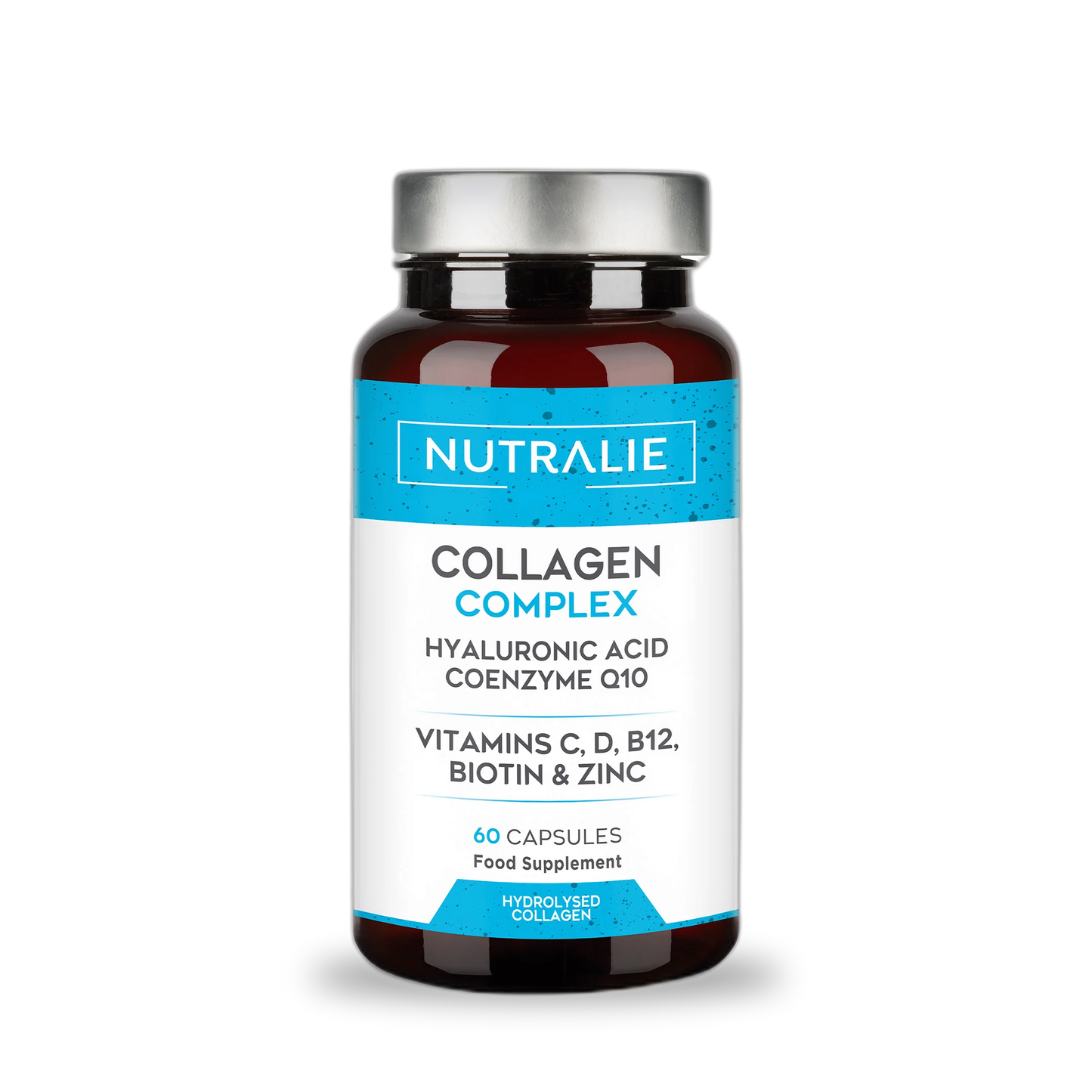 Colágeno complex con ácido hialurónico y coenzima Q10 - 60 cápsulas - Nutralie