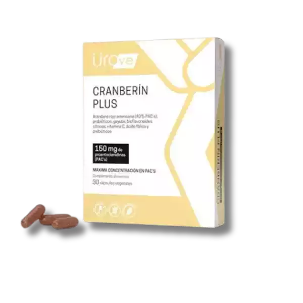 Cranberin Plus 150 PACs - 30 cápsulas - Herbora