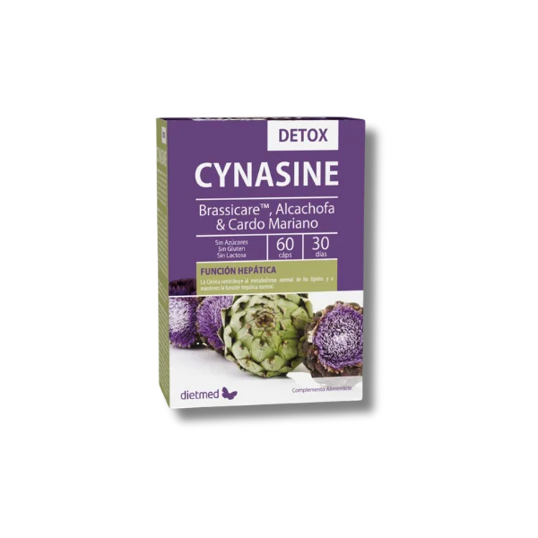 Cynasine Detox - 60 cápsulas - Dietmed