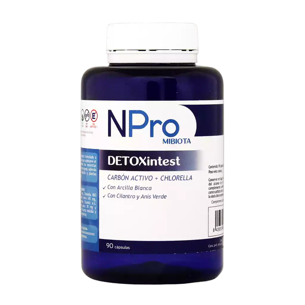 Detoxintest - 90 cápsulas - Npro