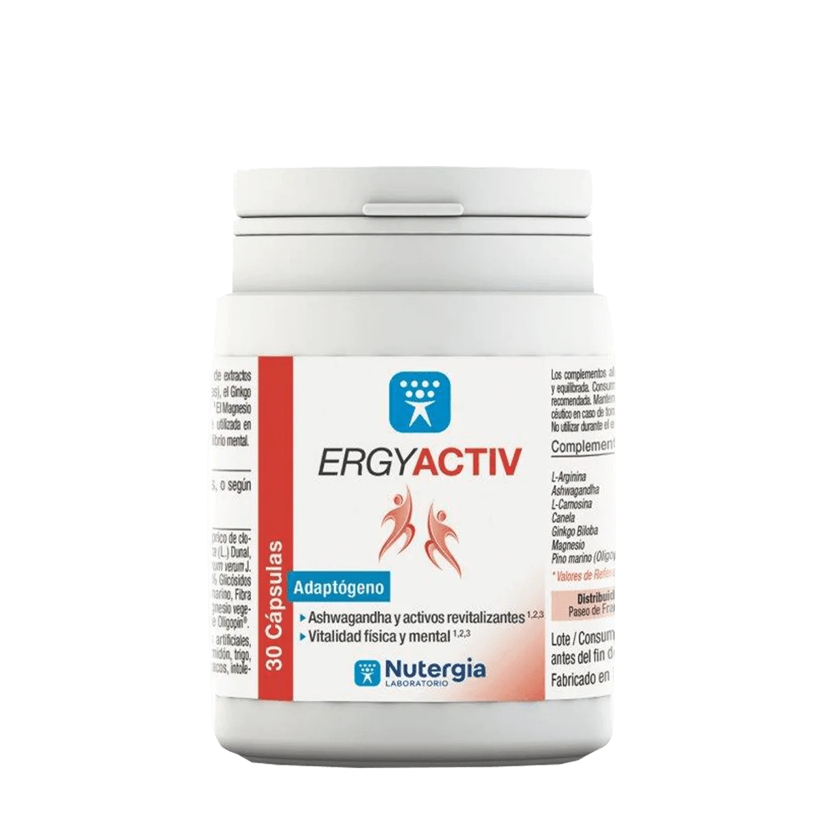 ERGYACTIV - 30 cápsulas - Nutergia