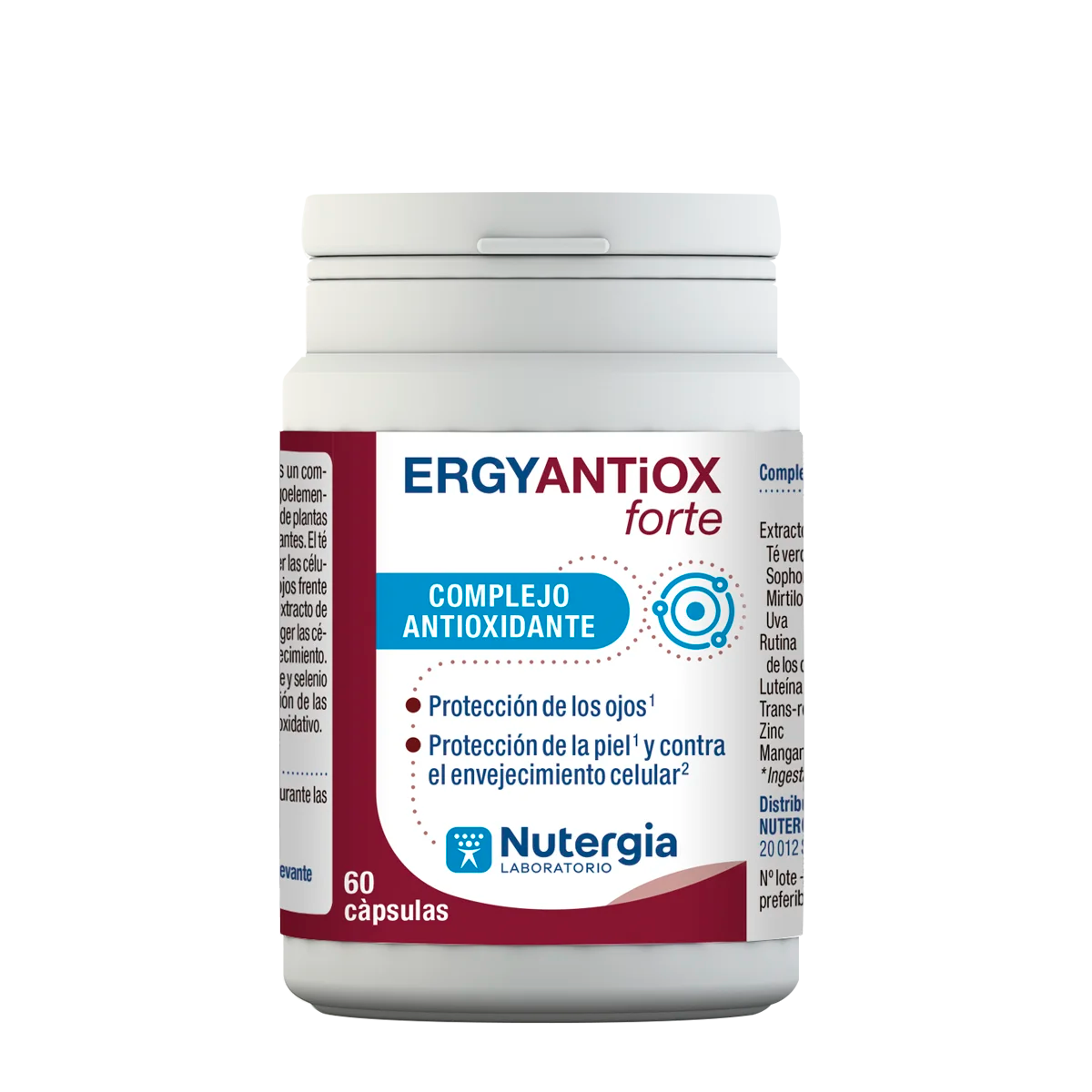 ERGYANTIOX Forte - 60 cápsulas - Nutergia
