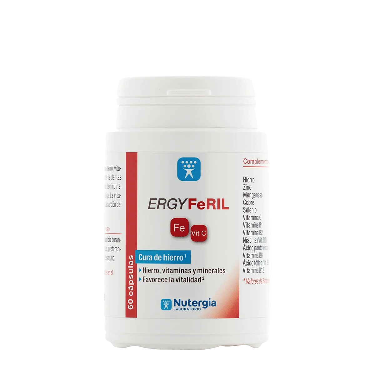 ERGYFERIL - 60 cápsulas - Nutergia
