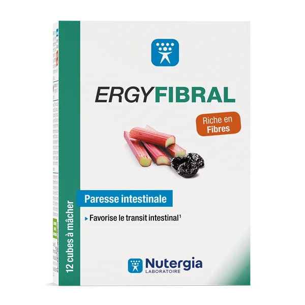 ERGYFIBRAL - 12 cubos - Nutergia