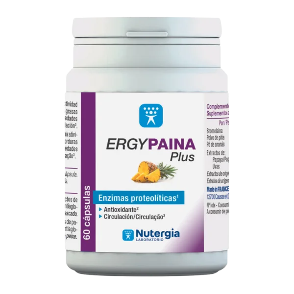 ERGYPAINA Plus - 60 cápsulas - Nutergia