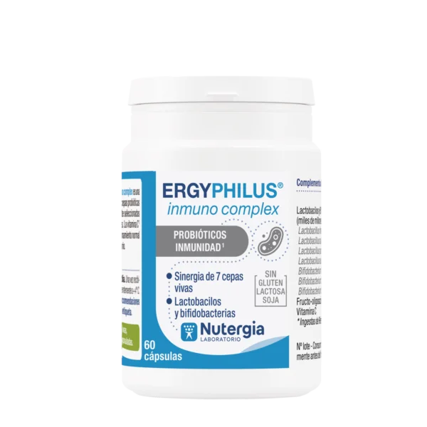 ERGYPHILUS Inmuno Complex - 60 cápsulas - Nutergia