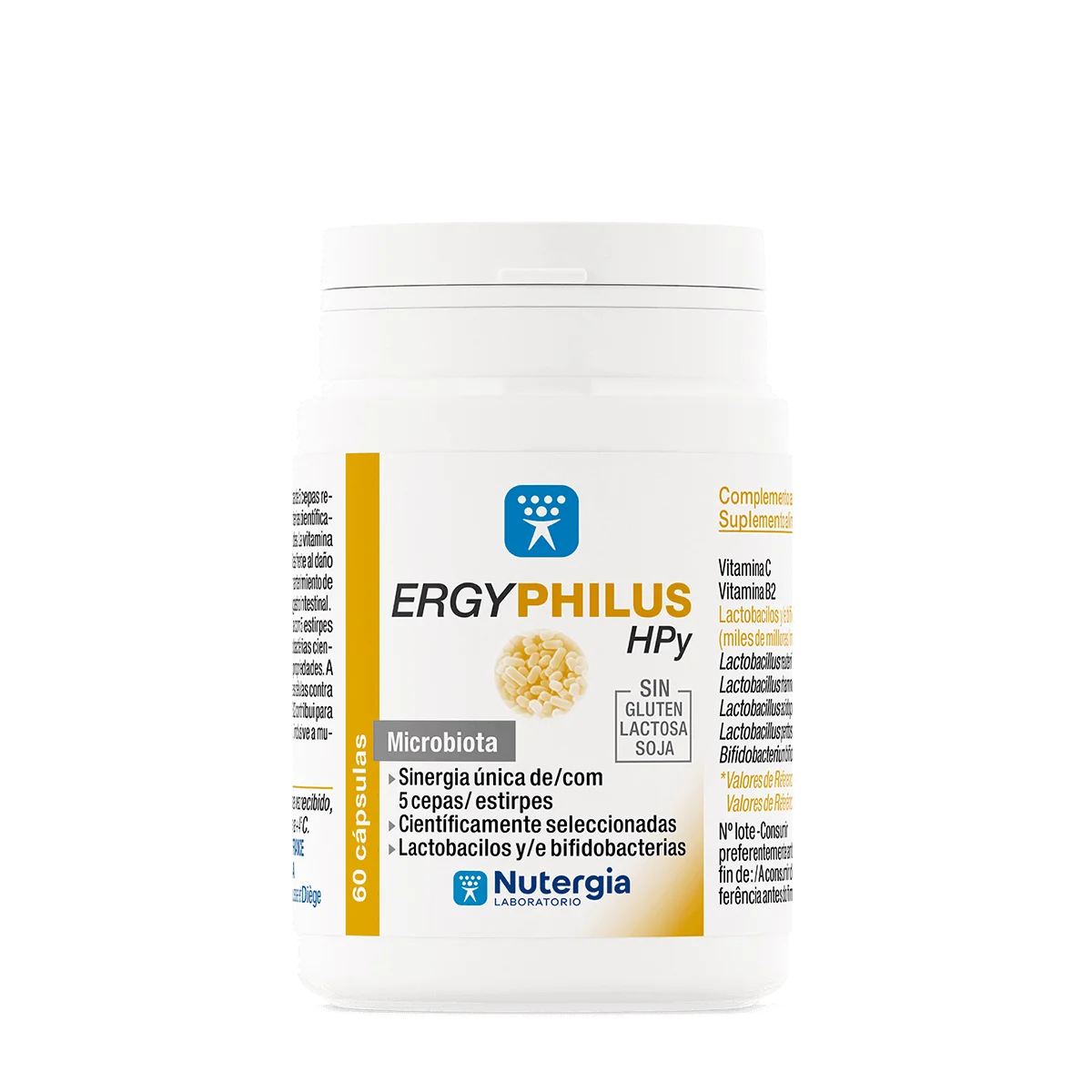 ERGYPHILUS HPy - 60 cápsulas - Nutergia