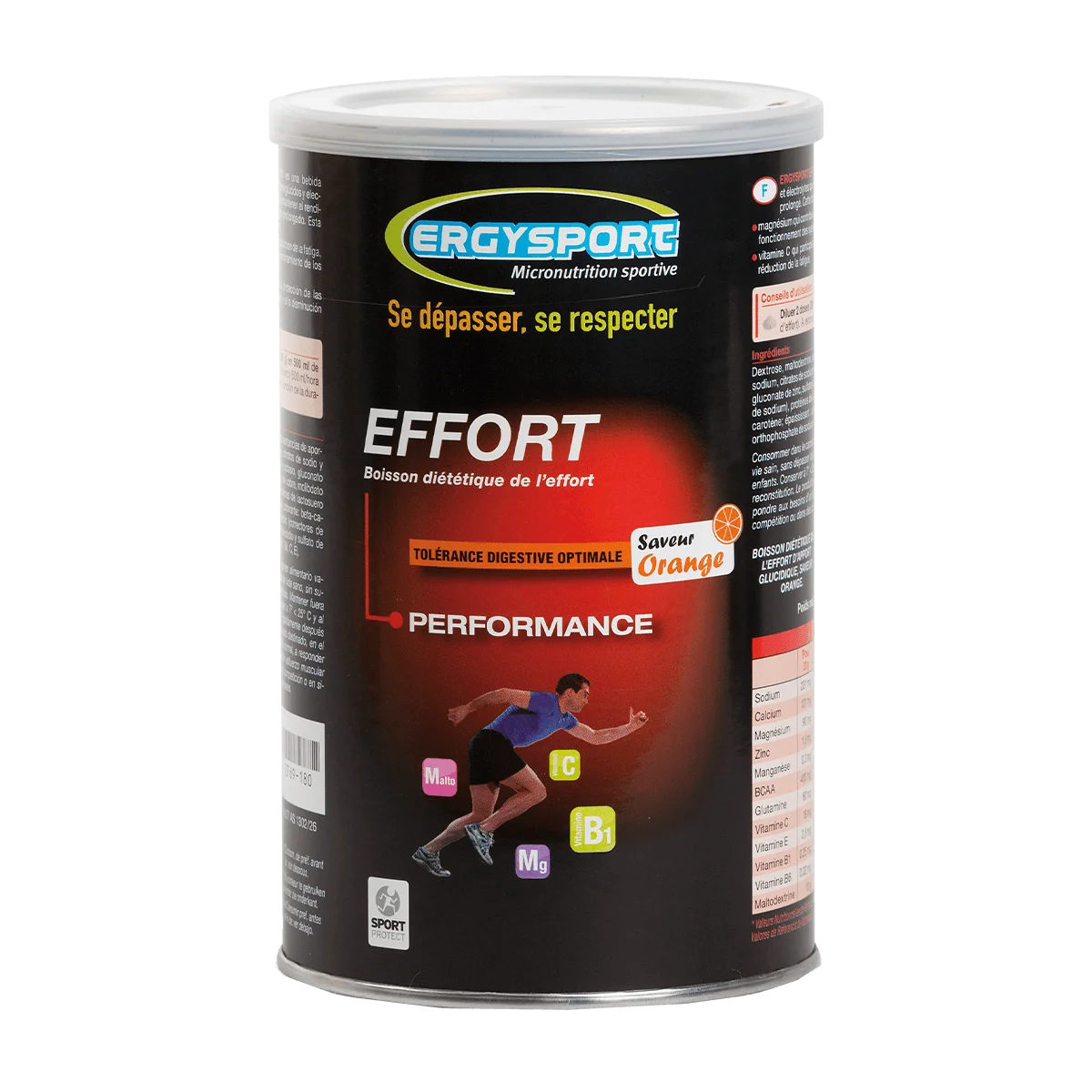 ERGYSPORT Esfuerzo - 450 gramos - Nutergia