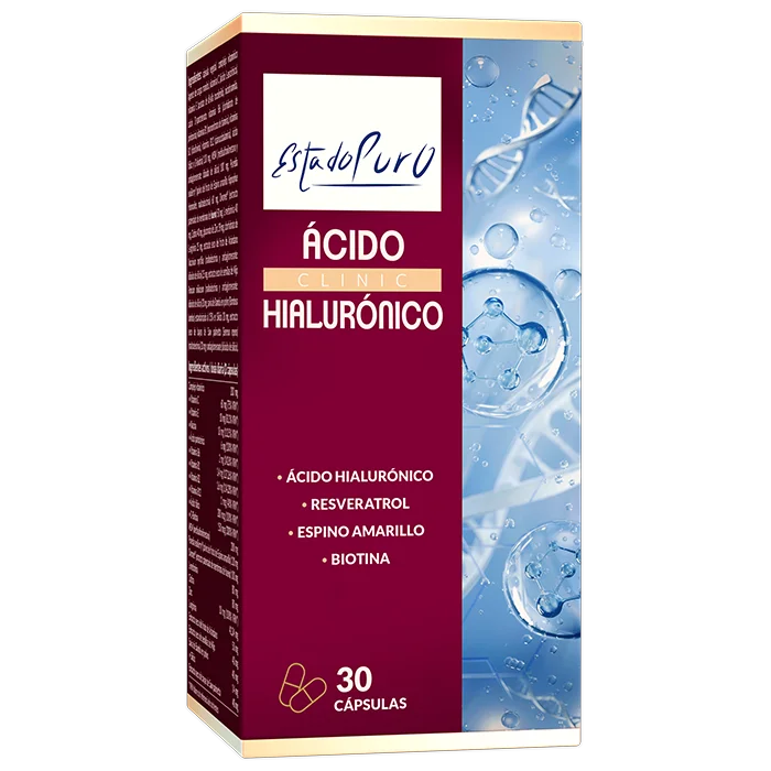 ESTADO PURO Ácido Hialurónico CLINIC - 30 cápsulas - Tongil