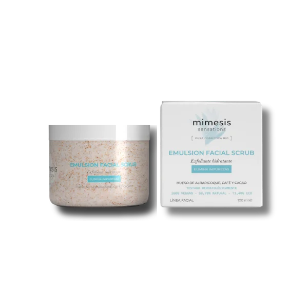 Emulsión facial scrub - 100 ml - Herbora