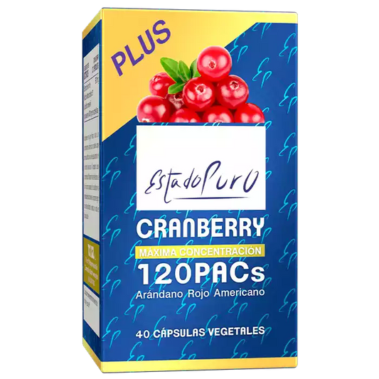 Estado Puro Cranberry 120 PACS - 40 cápsulas - Tongil