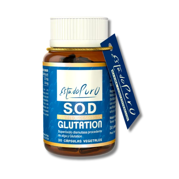 Estado Puro S.O.D. Glutation - 30 cápsulas - Tongil