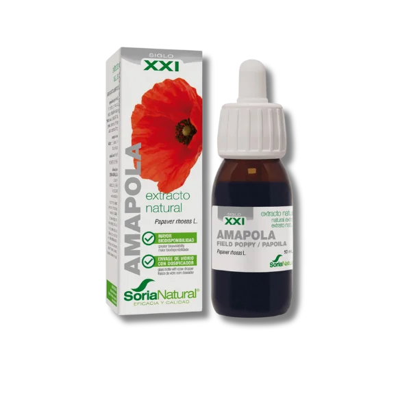 Extracto de Amapola SXXI - 50 ml - Soria Natural