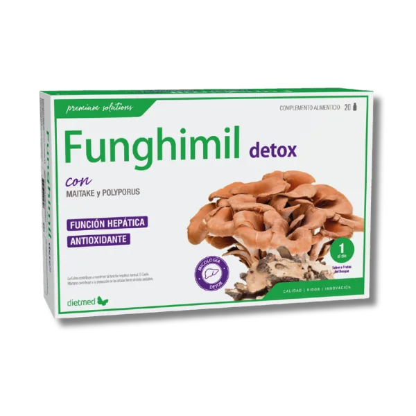 Funghimil Detox - 20 ampollas bebibles - DietMed