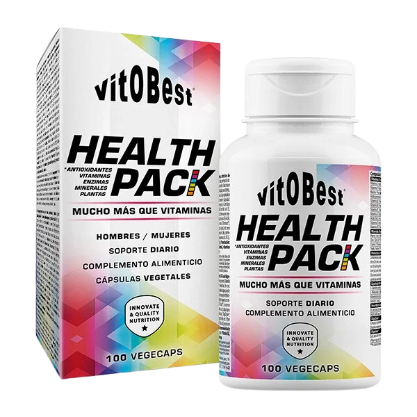 Health Pack - 100 cápsulas - Vitobest