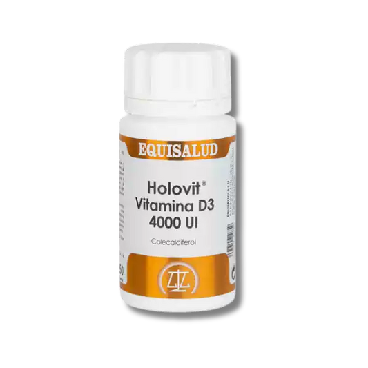 Holovit vitamina D3 4000 UI (Colecalciferol) - 50 perlas - Equisalud