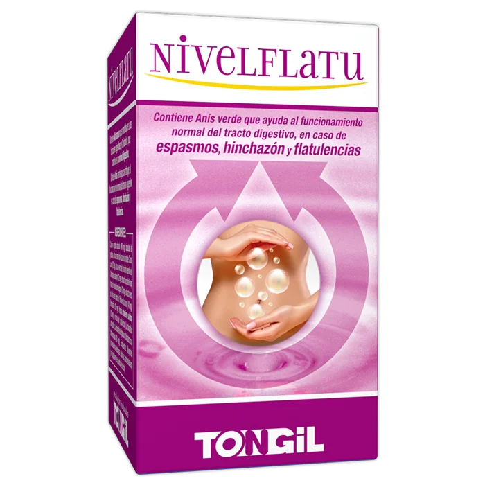 NIVELFLATU - 30 cápsulas - Tongil