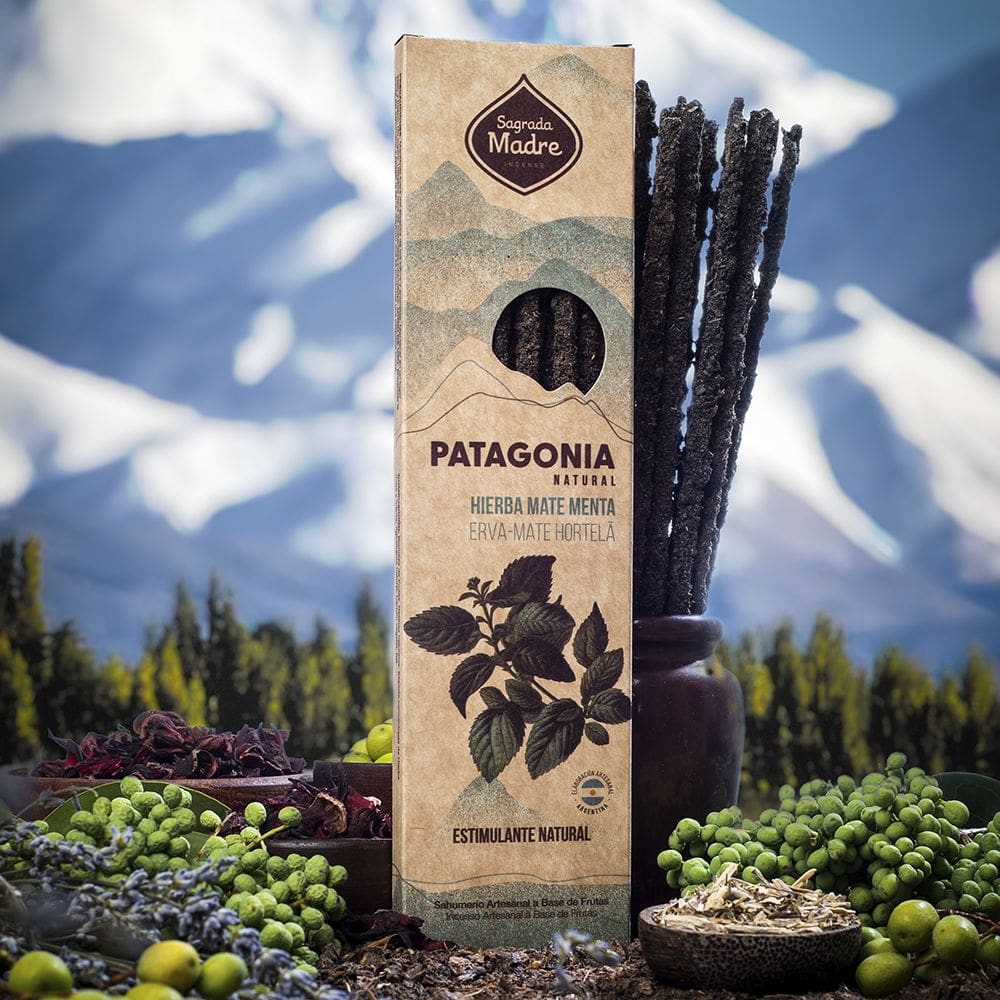 Incienso Patagonia Yerba Mate Y Menta - Sagrada Madre