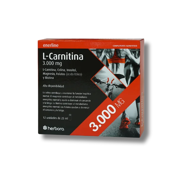 L-Carnitina - 1 vial (3000 mg) - Herbora