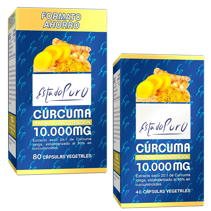 Estado Puro Curcuma 10.000 mg - Tongil
