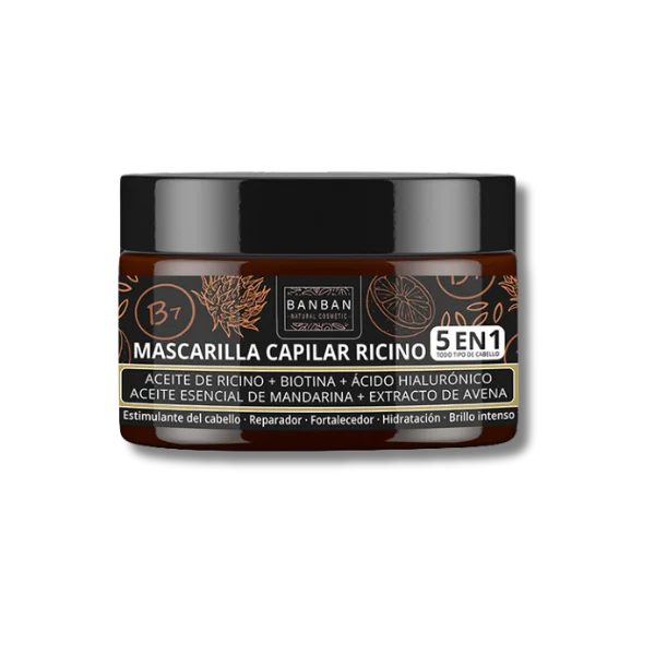 Mascarilla Capilar Ricino BIO - 250 ml - Banban