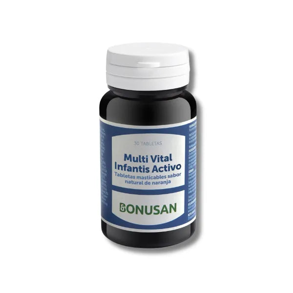 Multi Vital Infantis Activo Masticable - 30 comprimidos - Bonusan