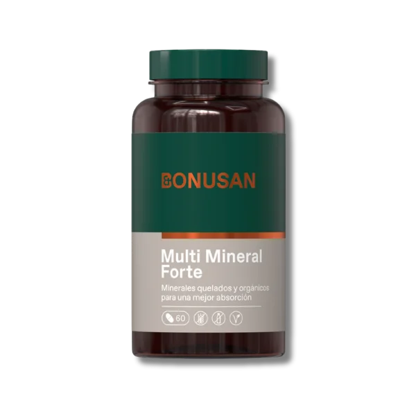 Multi mineral forte - 60 cápsulas- Bonusan