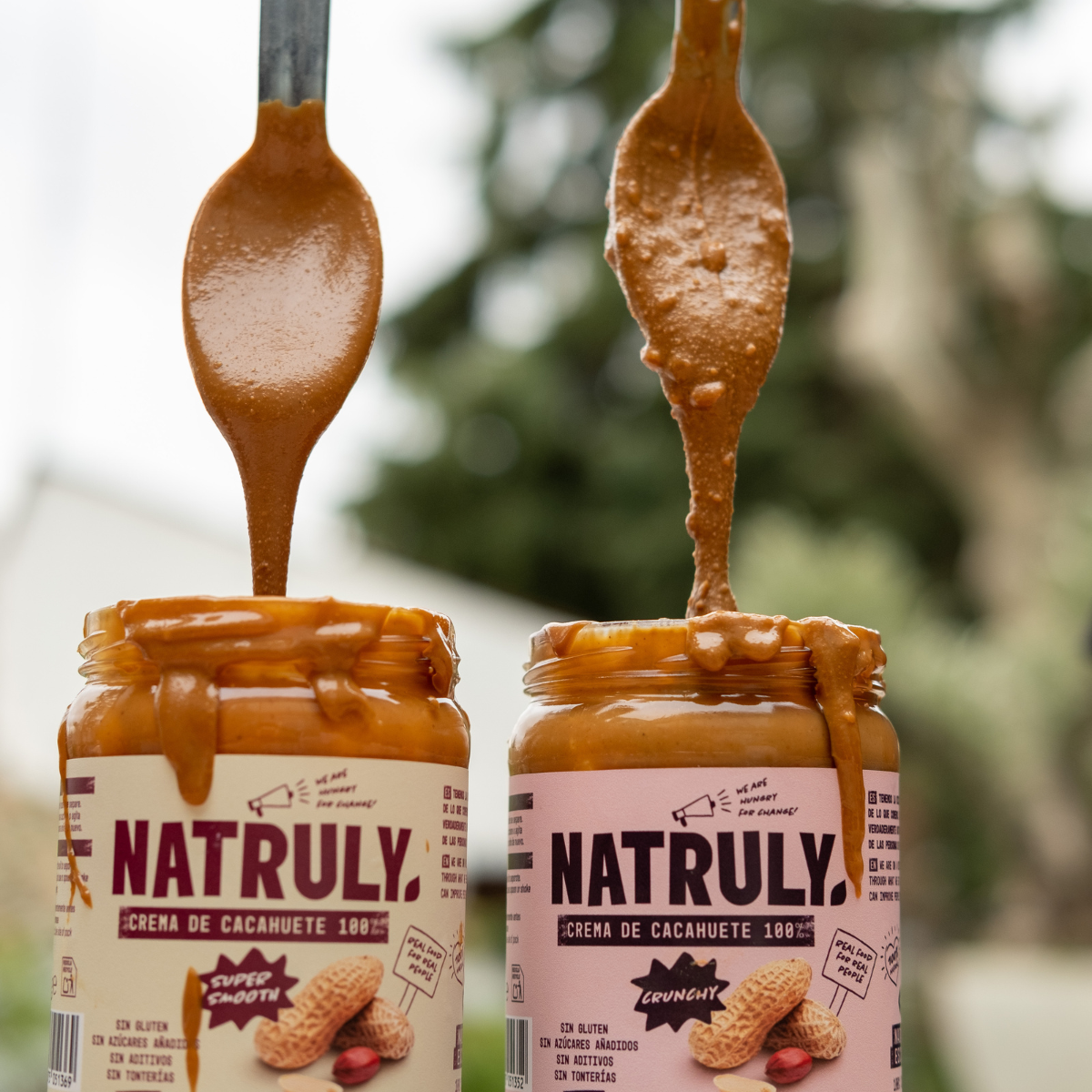 Crema de Cacahuetes Crunchy 100%